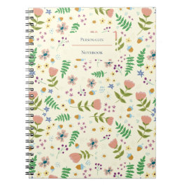 Woodland Floral Persoonlijk Notitieboek