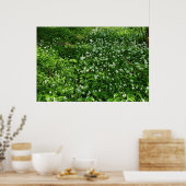 Woodland Flowers Poster (Keuken)
