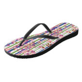 Woodland Flowers Teenslippers (Schuin)