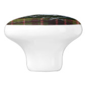 Woodland folaige & Junco Bird Keramische Knop (Zijkant)