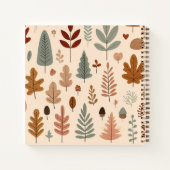 Woodland Foliage Spiral Notitieboek (Achterkant)