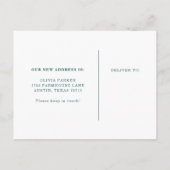 Woodland Foliage | Wijziging van de adressenaankon Briefkaart (Achterkant)