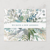 Woodland Foliage | Wijziging van de adressenaankon Briefkaart (Voorkant)