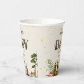 Woodland Forest Animal baby shower welkomstbord Papieren Bekers (Links)