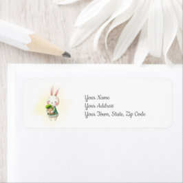 Woodland Forest Animal BabyShower Etiket