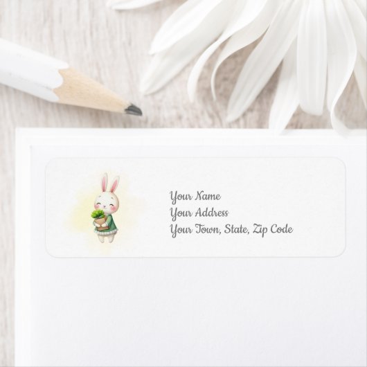 Woodland Forest Animal BabyShower Etiket (Insitu)