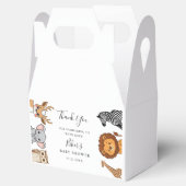 Woodland Forest Animals Baby Shower Bedankdoosjes (Geopend)
