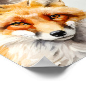 Woodland Forest Animals Baby Shower Welcome Poster (Hoek)