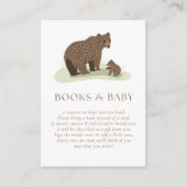 Woodland Forest Animals Boeken voor Baby Informatiekaartje (Voorkant)