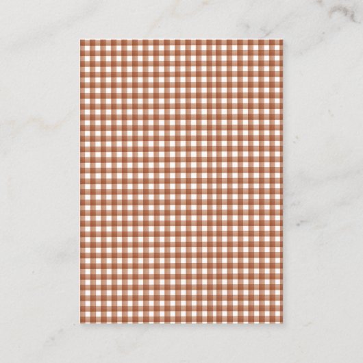 Woodland Forest Animals Diaper Raffle Baby Shower Informatiekaartje (Achterkant)