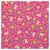 Woodland Forest Animals Pink Stof (Swatch)