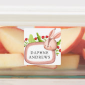 Woodland Forest Animals School Daycare Labels (Aangebracht)