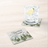 Woodland Forest avontuur wacht Kartonnen Onderzetters (Insitu)