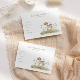 Woodland Forest Baby shower Baby Raad spel