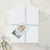 Woodland Forest Baby shower Hartelijk dank Cadeaulabel (Met Touw)