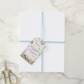 Woodland Forest | Baby shower Hartelijk dank Cadeaulabel (Met Touw)