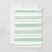 Woodland Forest Baby shower Uitnodigen Kaart (Achterkant)