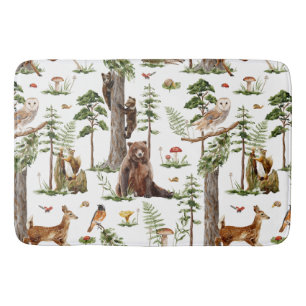 Woodland Forest Beer Badmat