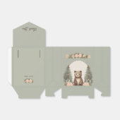 Woodland Forest Beer Bedankdoosjes (Uitgevouwen)