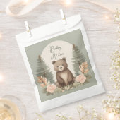 Woodland Forest Beer Bedankzakje (Geknipt)