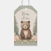 Woodland Forest Beer Cadeaulabel (Voorkant)