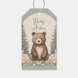 Woodland Forest Beer Cadeaulabel