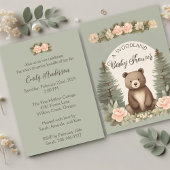 Woodland Forest Beer Kaart