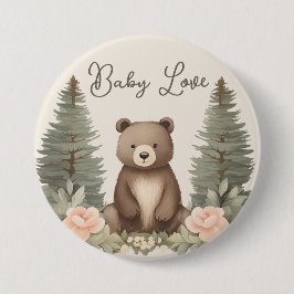 Woodland Forest Beer Ronde Button 7,6 Cm