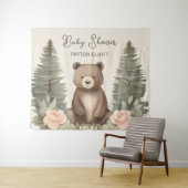 Woodland Forest Beer Wandkleed (In Situ (horizontaal))