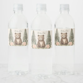 Woodland Forest Beer Waterfles Etiket