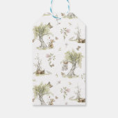 Woodland Forest | Birthday Party Bedankt Cadeaulabel (Achterkant)