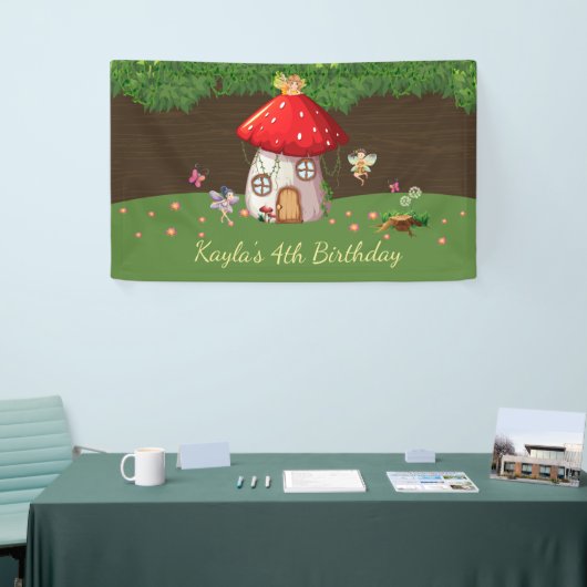 Woodland Forest, Fairy Birthday Spandoek (Beurs)