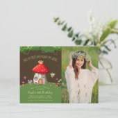 Woodland Forest, Fairy, Foto-uitvindingen Kaart (Staand voorkant)