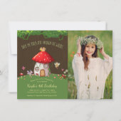 Woodland Forest, Fairy, Foto-uitvindingen Kaart (Voorkant)