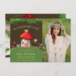 Woodland Forest, Fairy, Foto-uitvindingen Kaart