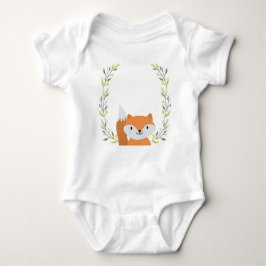 Woodland Forest Fox Baby Onsie Romper