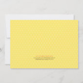 Woodland Forest Friends Baby Shower Invitations Kaart (Achterkant)