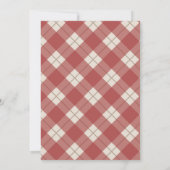 Woodland Forest Friends Kinderverjaardagsfeestje Kaart (Achterkant)