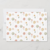 Woodland Forest Friends Nursery Note Card Kaart (Achterkant)