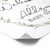 Woodland Forest Friends welkomstteken Poster (Hoek)