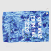 Woodland Forest Golf Towel Golfhanddoek (Horizontaal)