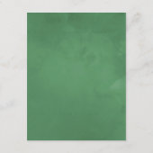 Woodland Forest Greenery Wedding Guest Details Informatiekaartje (Achterkant)