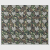 Woodland Forest Heart Cadeaupapier (Vlak)