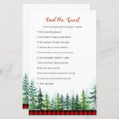 Woodland Forest Lumberjack vindt het gastspel (Voorkant / Achterkant)