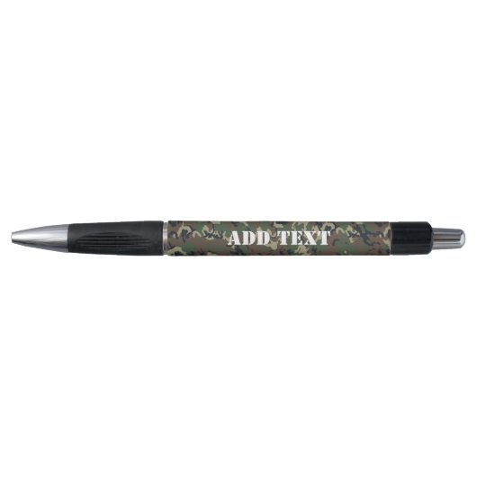 Woodland Forest militaire camouflagepatroon Pen (Voorkant)