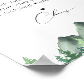 Woodland Forest Mountain Mimosa Bar Poster (Hoek)