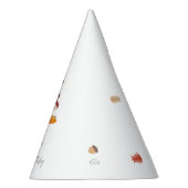 Woodland Forest Mushroom Eerste Verjaardag Feesthoedjes (Rechts)