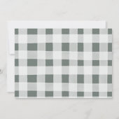 Woodland Forest Night Baby shower uitnodiging (Achterkant)