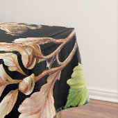 Woodland Forest Paddenstoel Patroon Art Tafelkleed (Voorbeeld)