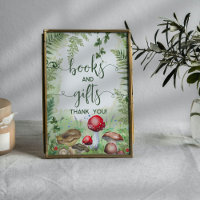 Woodland Forest Paddestoelen Varens Script Books G